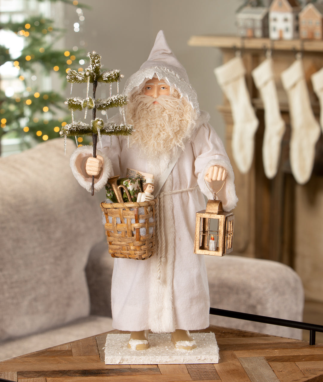 Old Man Winter Santa by Bethany Lowe Designs, image 4
