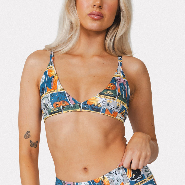 The Taboo | Tarot Cards Boob Hammock™ Triangle Bralette