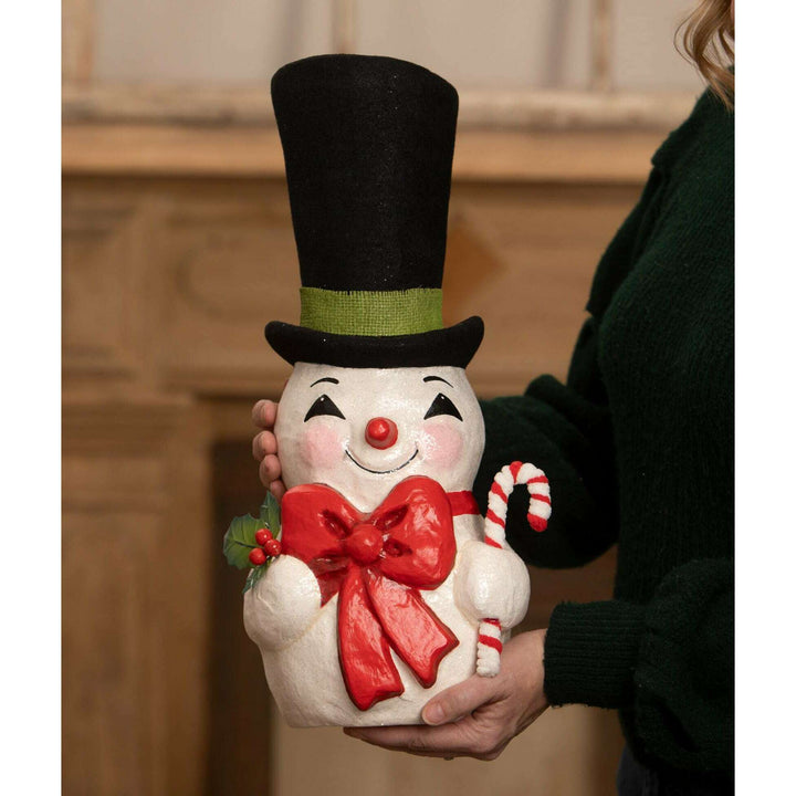 Tall Hat Jolly Snowman by Bethany Lowe Designs, image 4