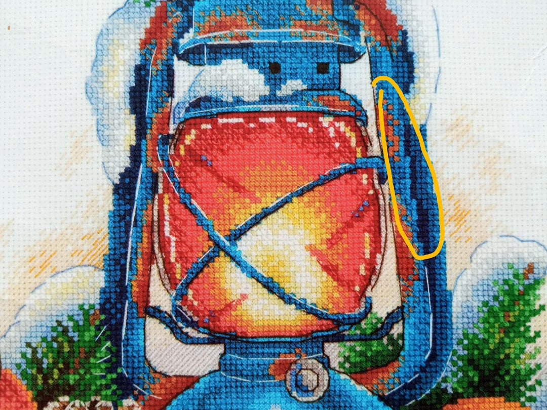 Tangerine Aroma SNV-757 Counted Cross Stitch Kit