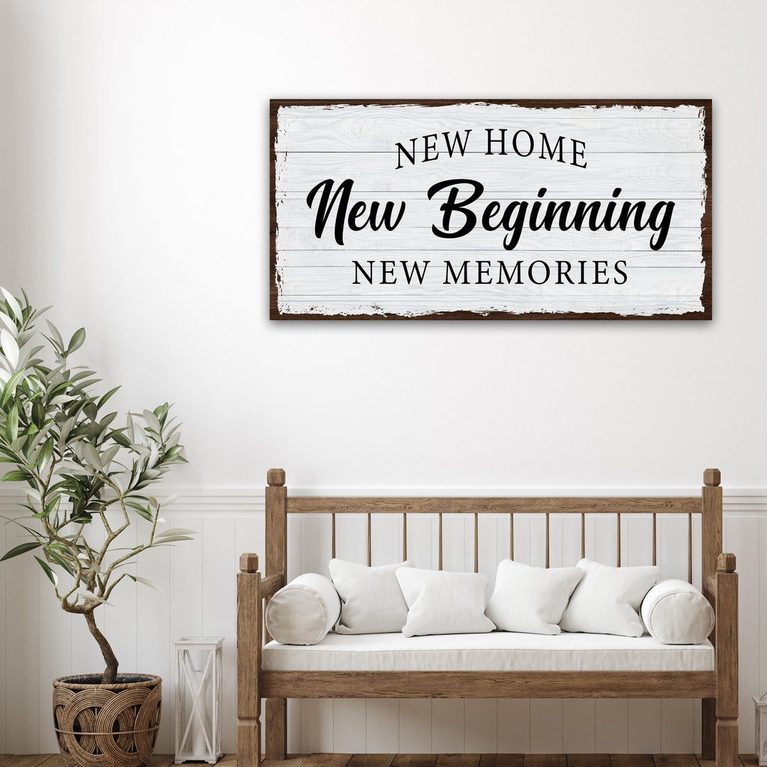 New Home Sign
