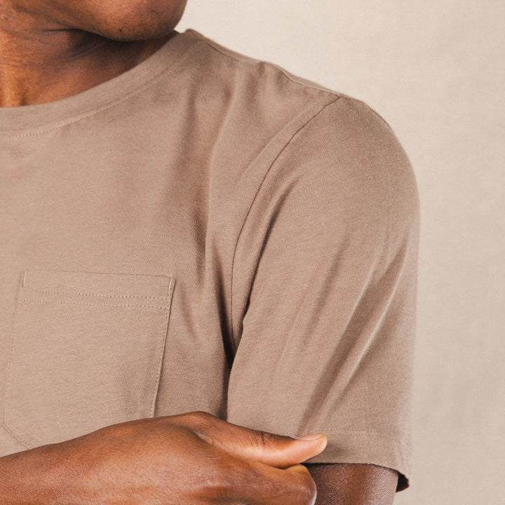 The Loved Leather | Smoke Everyman™ Pocket T Shirt