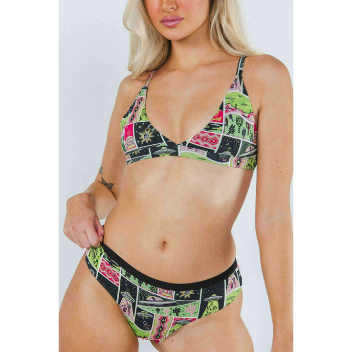 The Area 51 | Retro-Futuristic Alien Cheeky Underwear