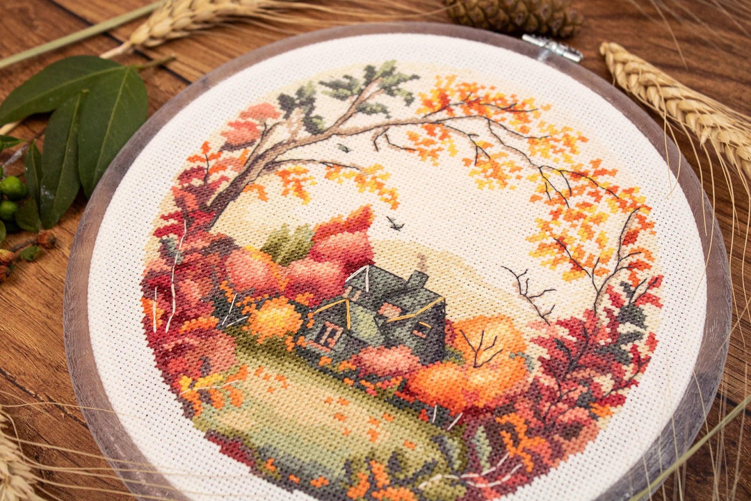 The Autumn BC221L Counted Cross-Stitch Kit