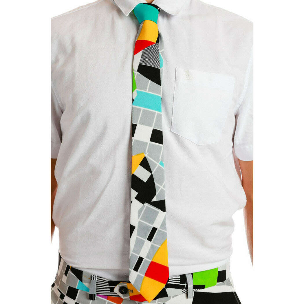 The Bahamian New Years | Rainbow Party Tie By Opposuits