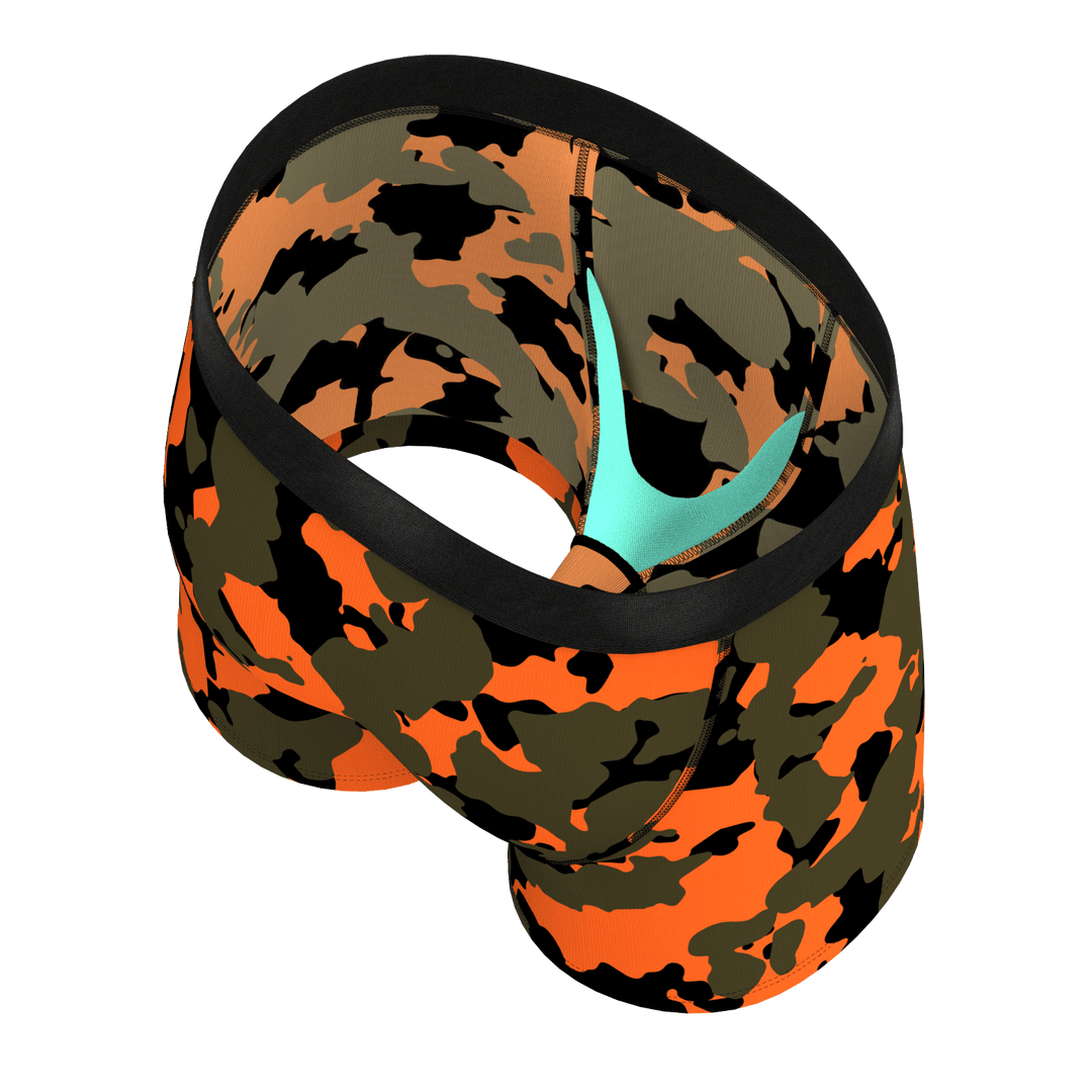 The Bambi Bunchers | Camo Deer Boy's Boxer Briefs