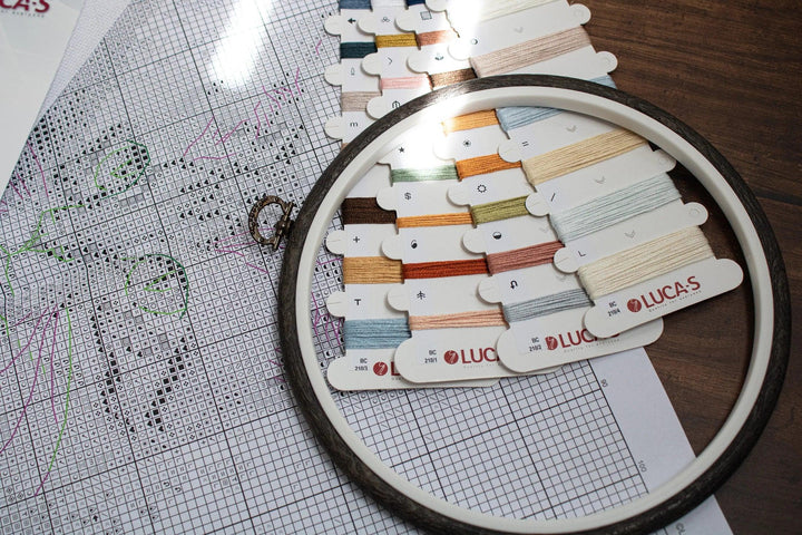 The Bengal Cat BC210l Counted Cross-Stitch Kit