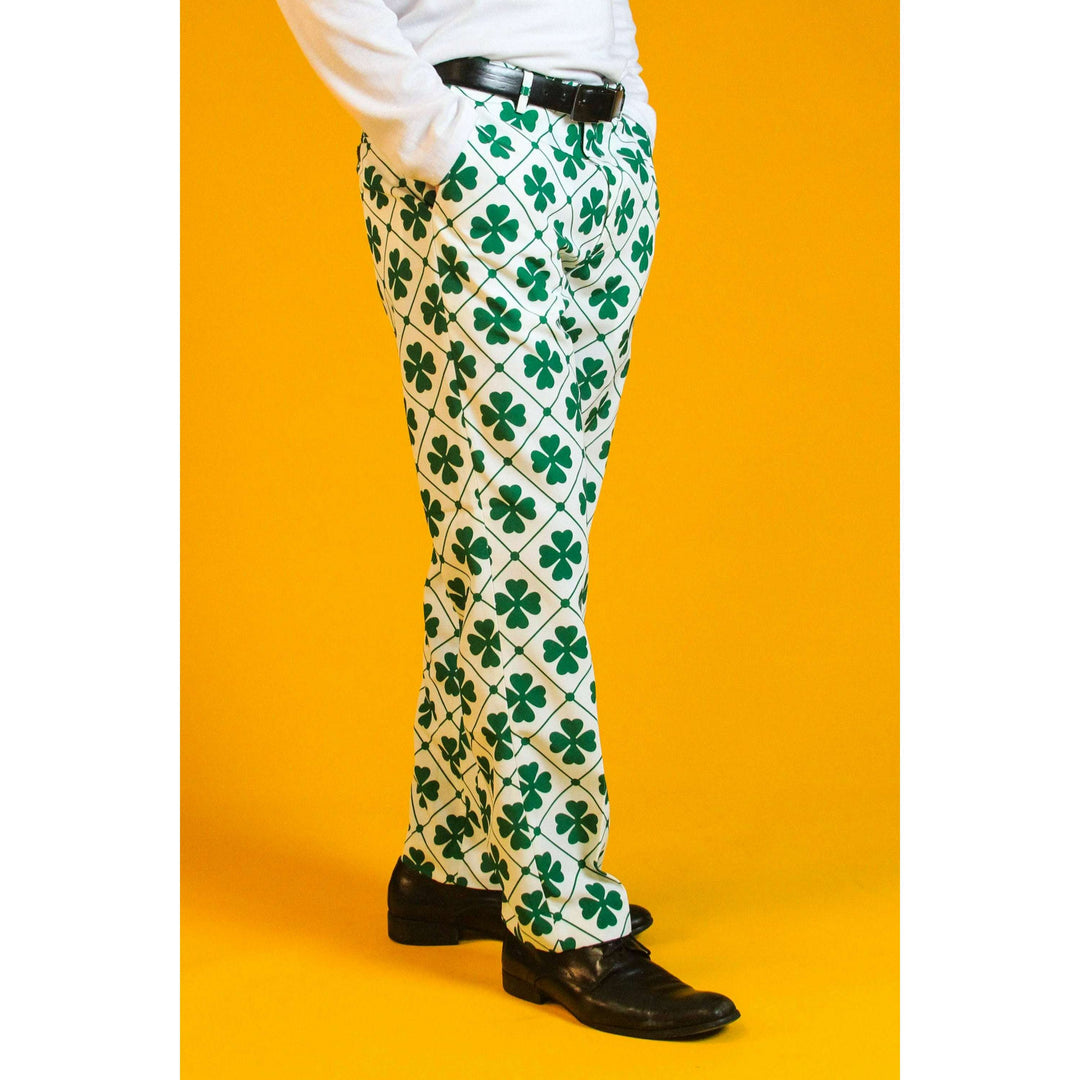 The Big Mistake | Four Leaf St. Patrick's Day Suit Pants