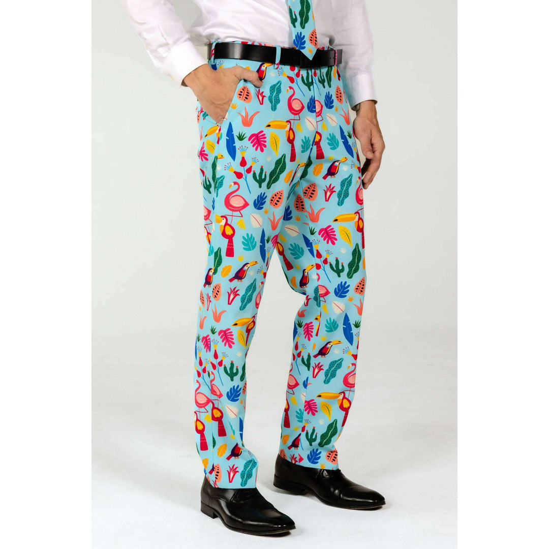 The Birds Of Paradise | Tropical Bird Suit Pants
