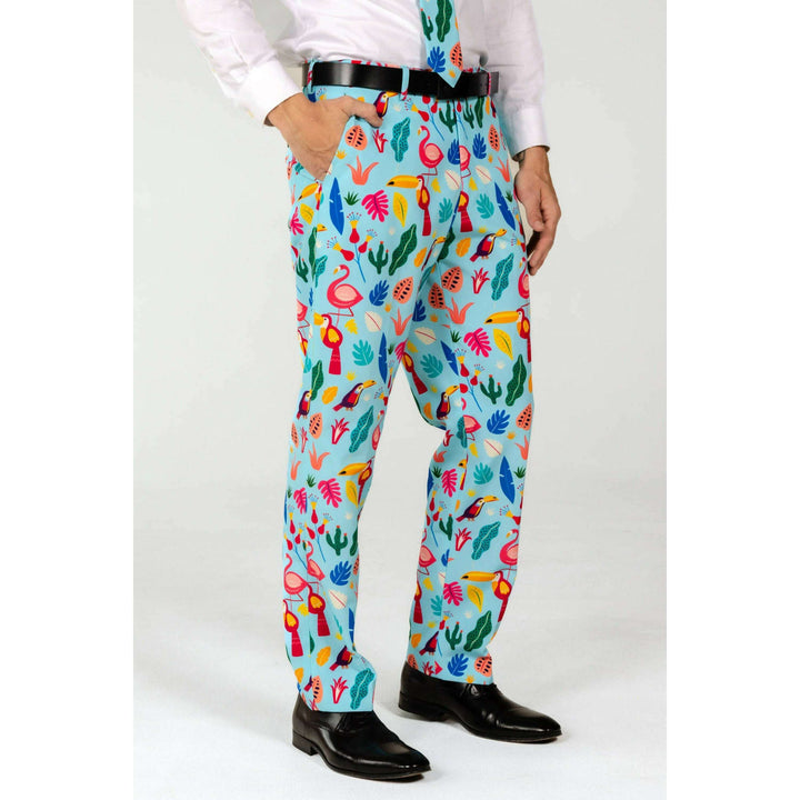The Birds Of Paradise | Tropical Bird Suit Pants