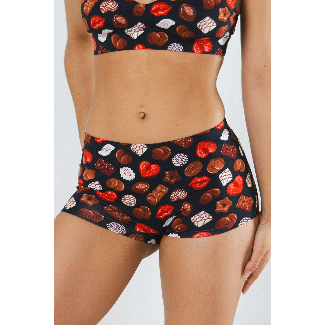 The Bonbons | Naughty Chocolates Modal Boyshort Underwear