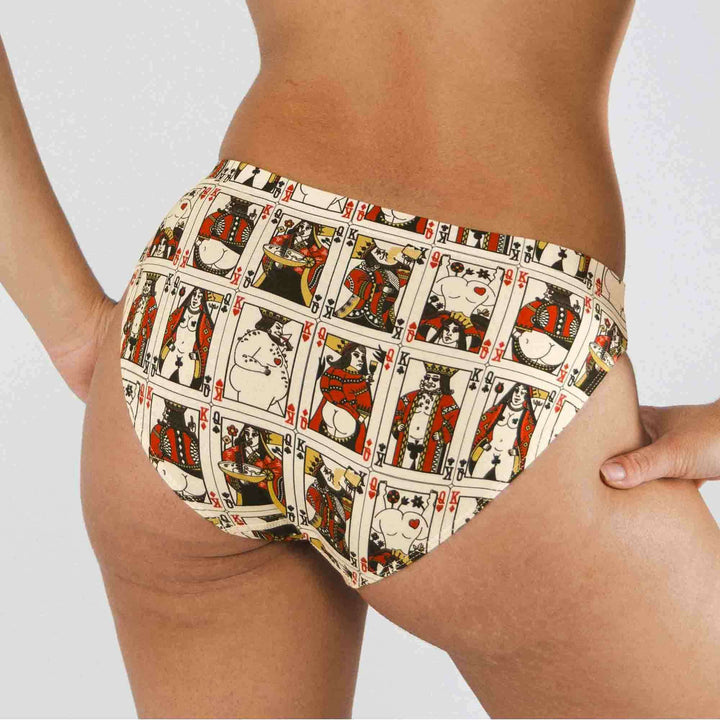 The Bottomless Blackjack | Vintage Playing Cards Modal Bikini Underwear