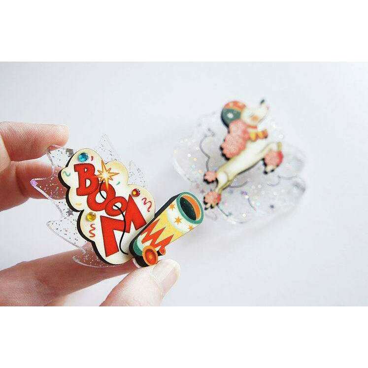 The Bullet Poodle Brooches Halloween Brooch by Laliblue - Quirks!