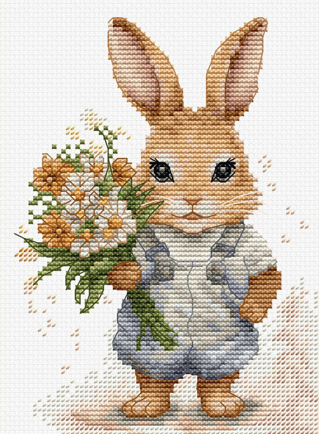 The Bunny's Surprise¬†B1409L Counted Cross-Stitch Kit