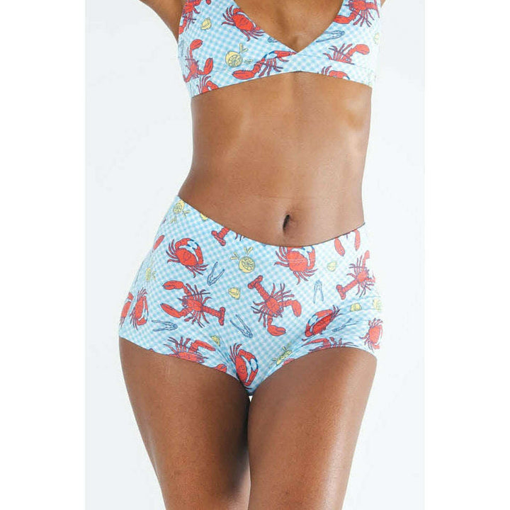 The Cajun Cookout | Summer Crabs Modal Boyshort Underwear
