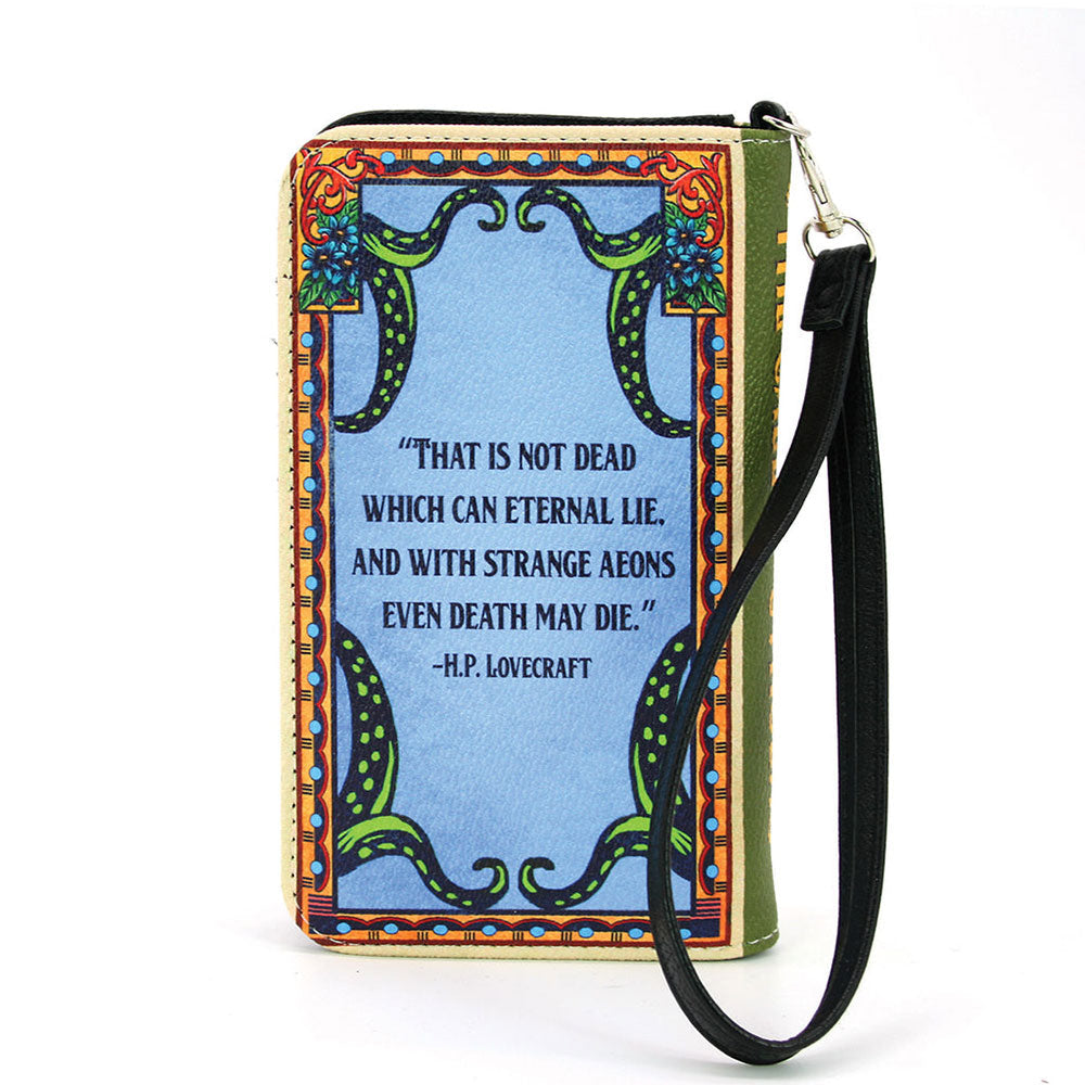 The Call Of Cthulhu Book Wallet Wristlet