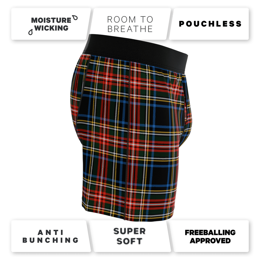 The Cappuccino | Holiday Tartan Plaid Boxers