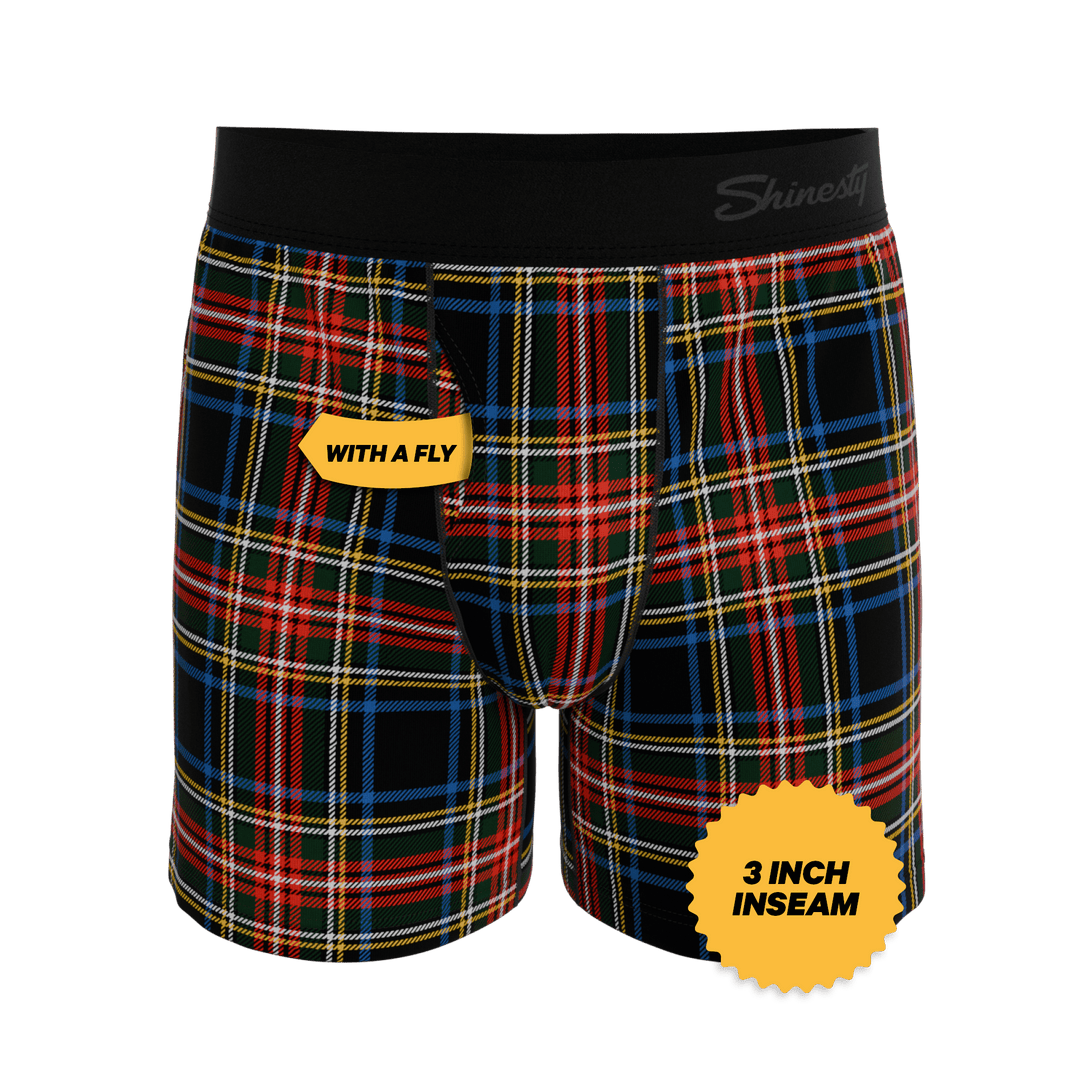 The Cappuccino | Holiday Tartan Plaid Boxers