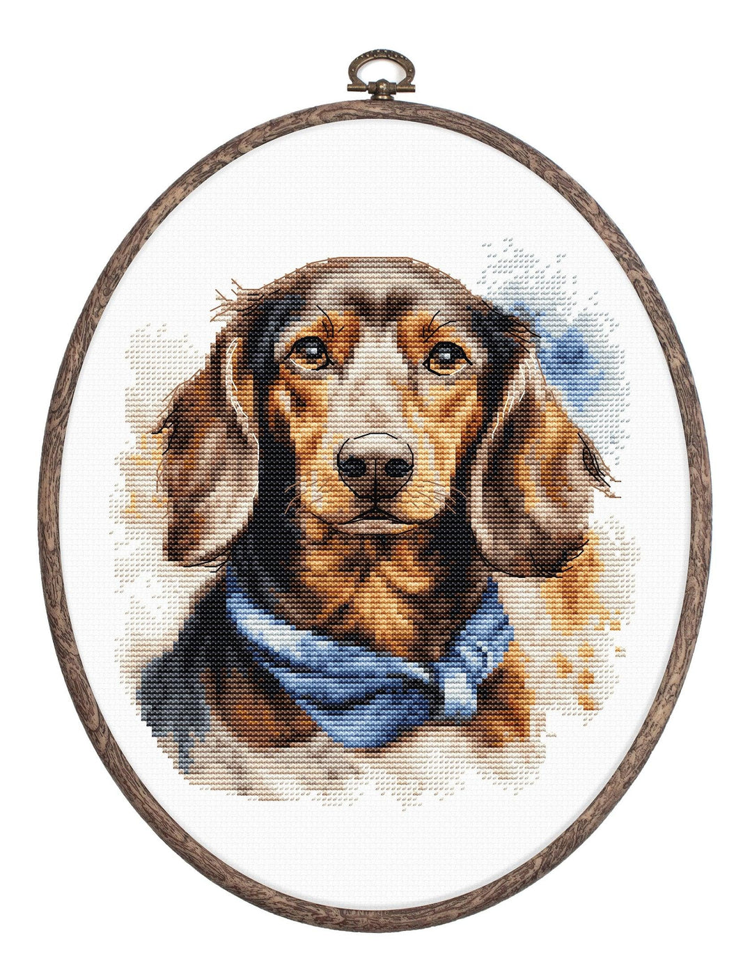 The Dachshund BC222L Counted Cross-Stitch Kit