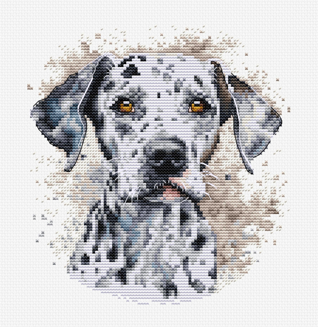 The Dalmatian BC208l Counted Cross-Stitch Kit