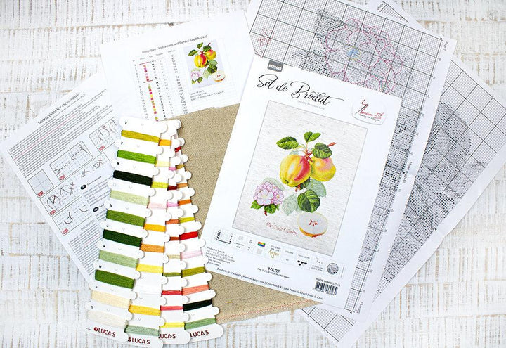 The Dutch Codlin BA22440L Counted Cross-Stitch Kit
