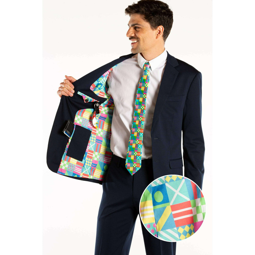 The Executive | Patchwork Flag Ultimate Suit