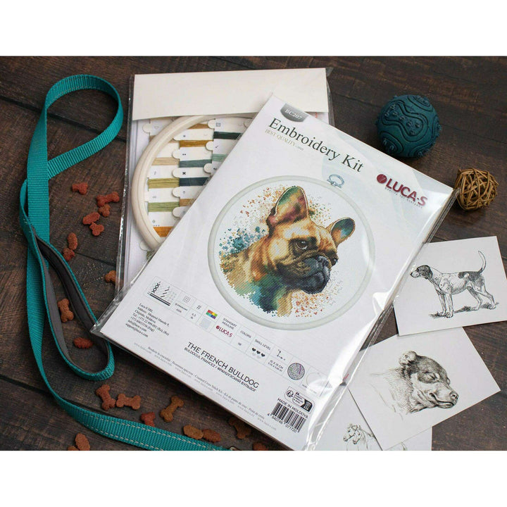 The French Bulldog BC207l Counted Cross-Stitch Kit