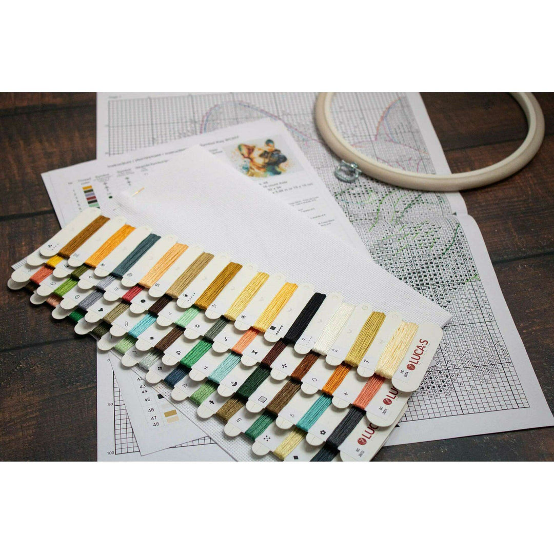 The French Bulldog BC207l Counted Cross-Stitch Kit
