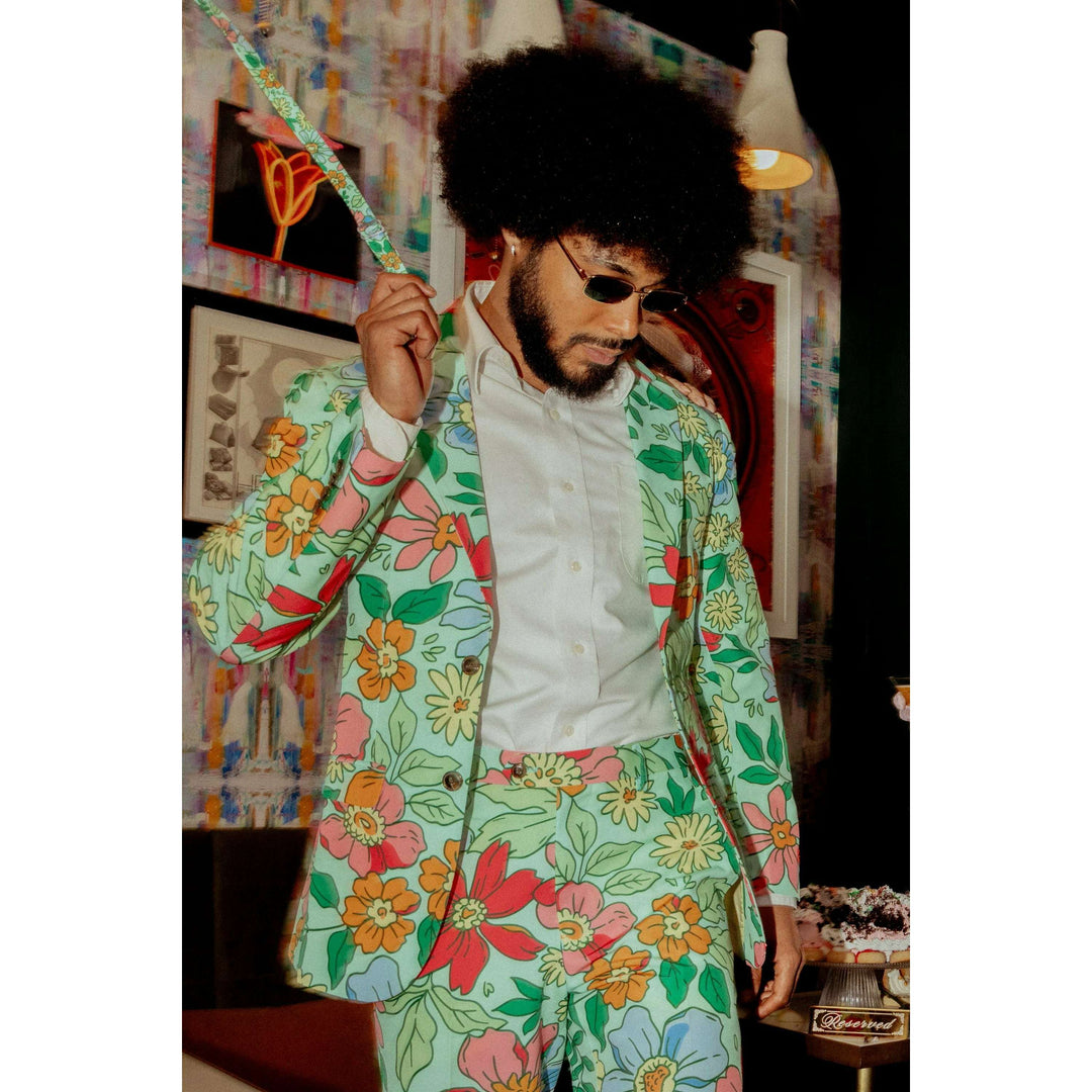 The Garden Party | Floral Derby Suit