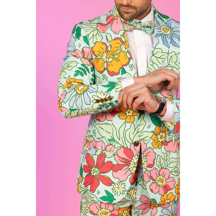 The Garden Party | Floral Derby Suit