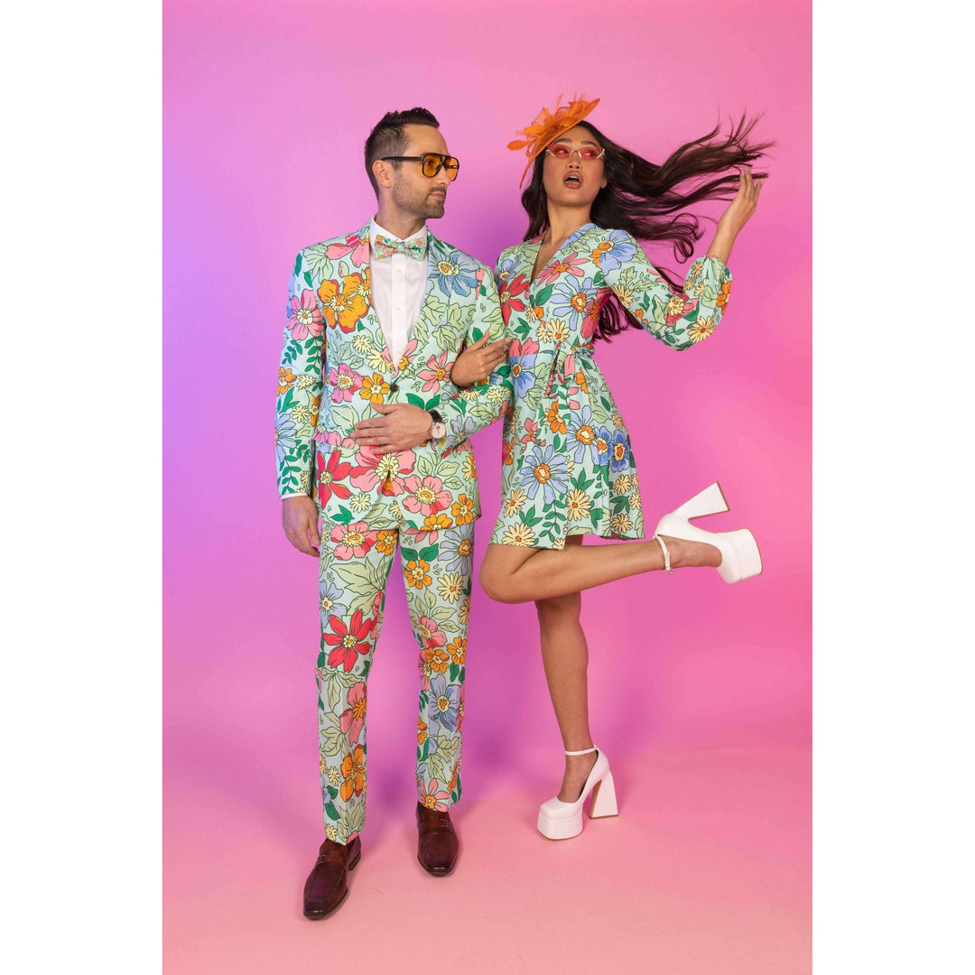 The Garden Party | Floral Derby Suit