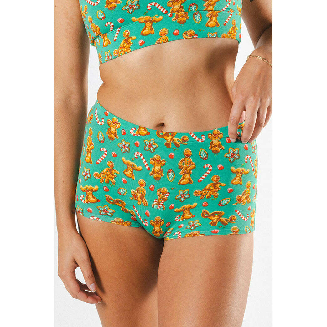 The Ginger Rail | Gingerbread Modal Boyshort Underwear