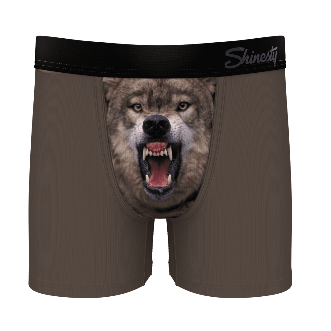 The Grey's Growl | Wolf Boy's Boxer Briefs