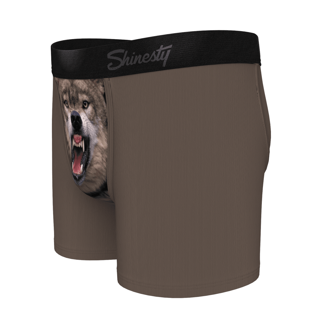The Grey's Growl | Wolf Boy's Boxer Briefs
