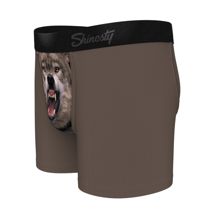 The Grey's Growl | Wolf Boy's Boxer Briefs
