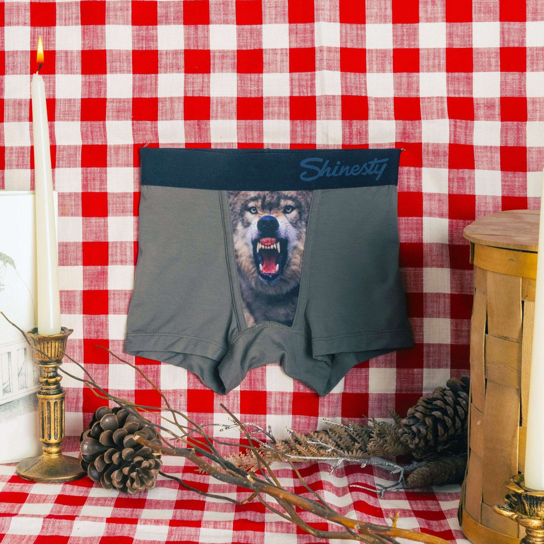 The Grey's Growl | Wolf Boy's Boxer Briefs