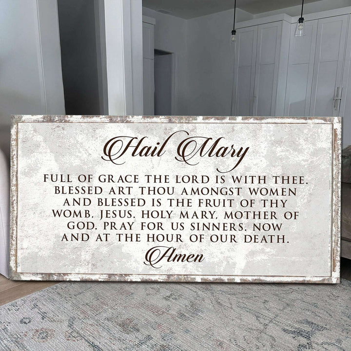 The Hail Mary Faith Sign II