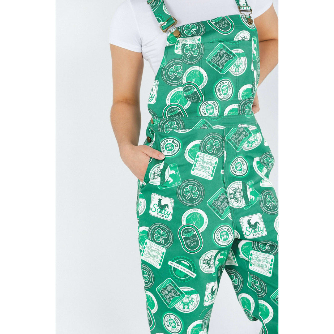 The Irish Pub | Green Irish Coasters Unisex Overalls