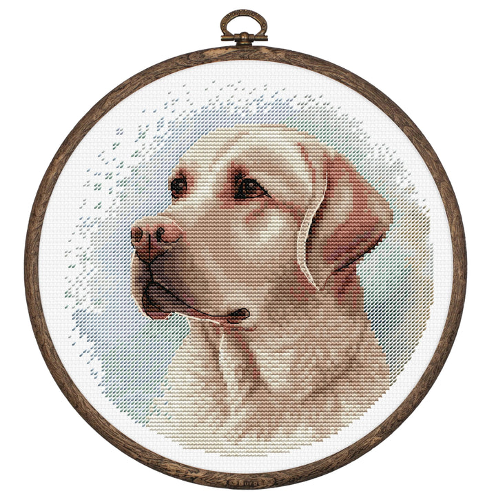 The Labrador BC211l Counted Cross-Stitch Kit
