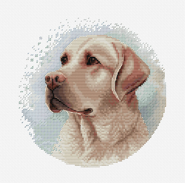 The Labrador BC211l Counted Cross-Stitch Kit