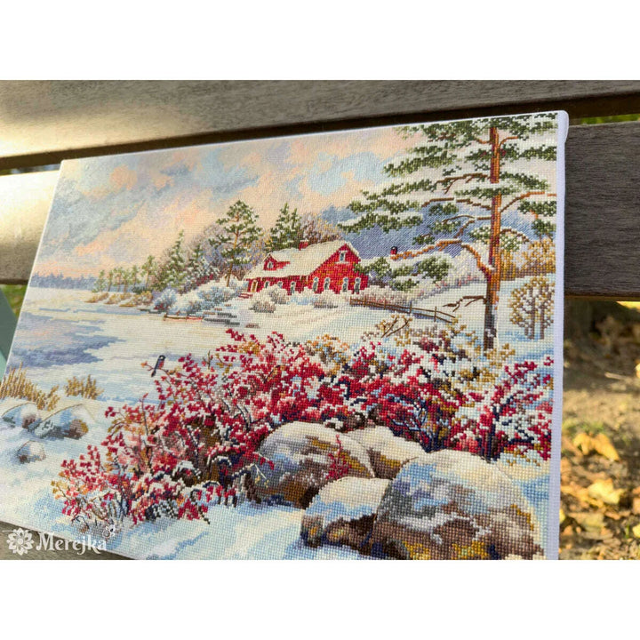 The Lake House K-261 Counted Cross-Stitch Kit