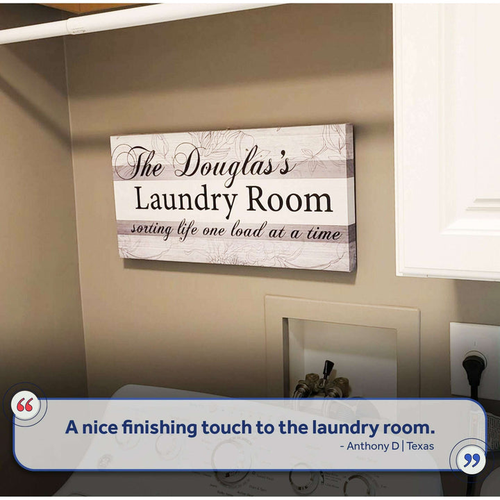 The Laundry Room Sign