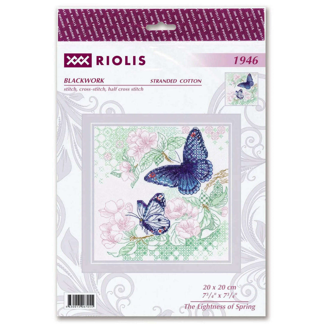The Lightness of Spring R1946 Counted Cross Stitch Kit