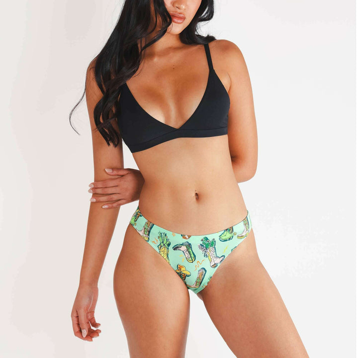 The Line Dance | Cowboy Boots Modal Bikini Underwear