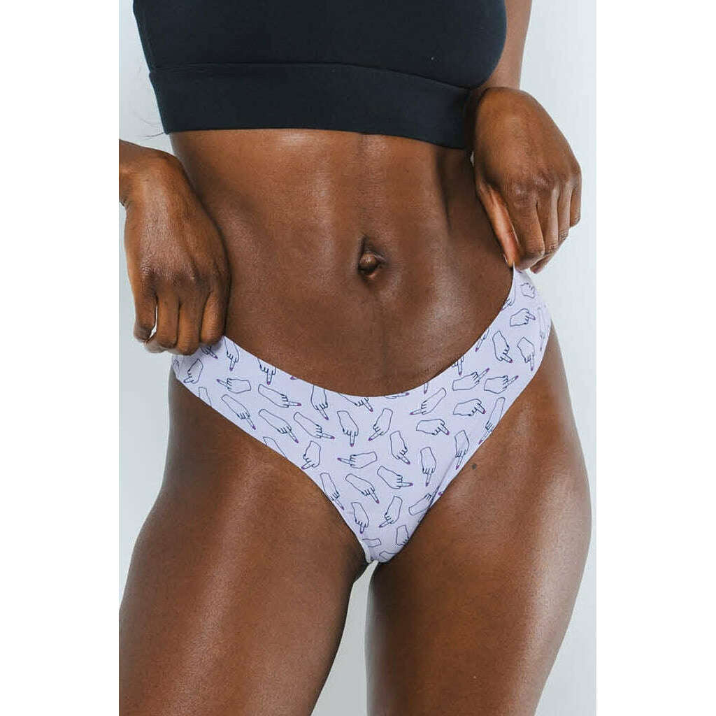 The Little Birdy | Middle Finger Seamless Thong