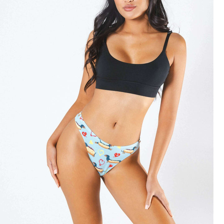 The Lovely Wiener | Wiener Dogs MicroModal Thong