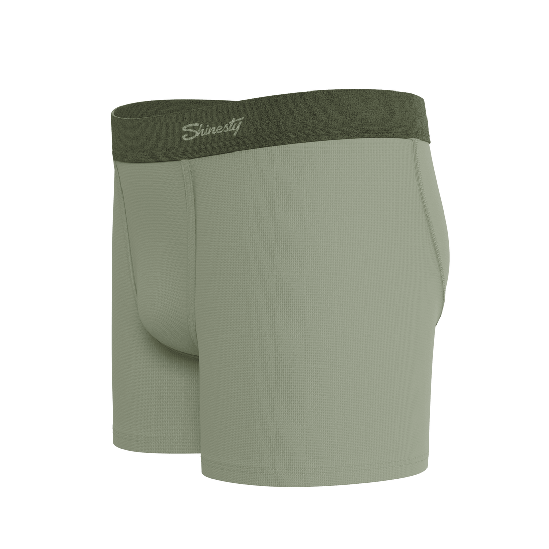 The Manzanilla | Olive Green Boy's Boxer Briefs