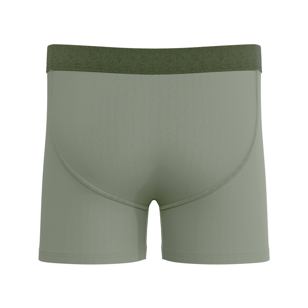 The Manzanilla | Olive Green Boy's Boxer Briefs