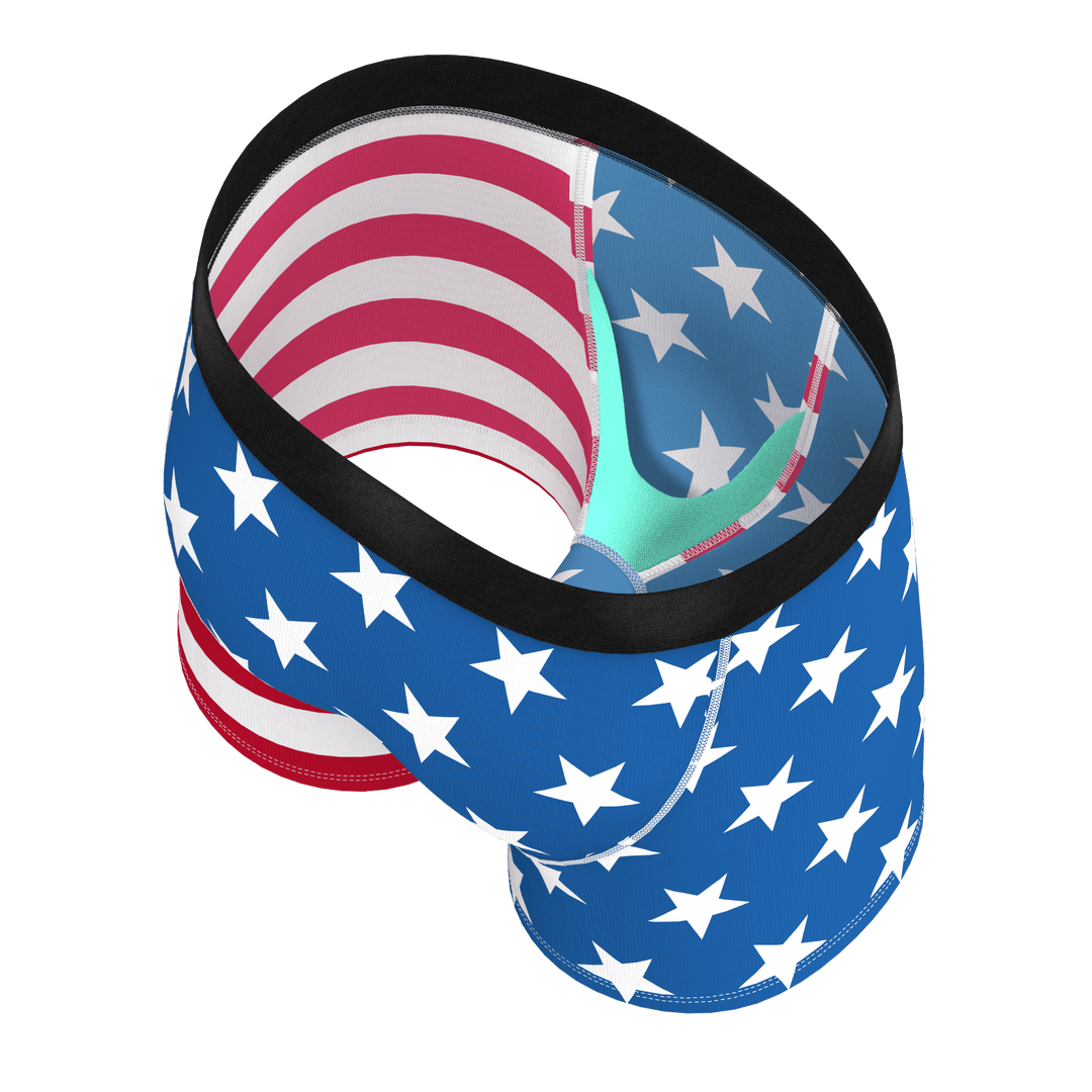 The Mascot | American Flag Boy's Boxer Briefs