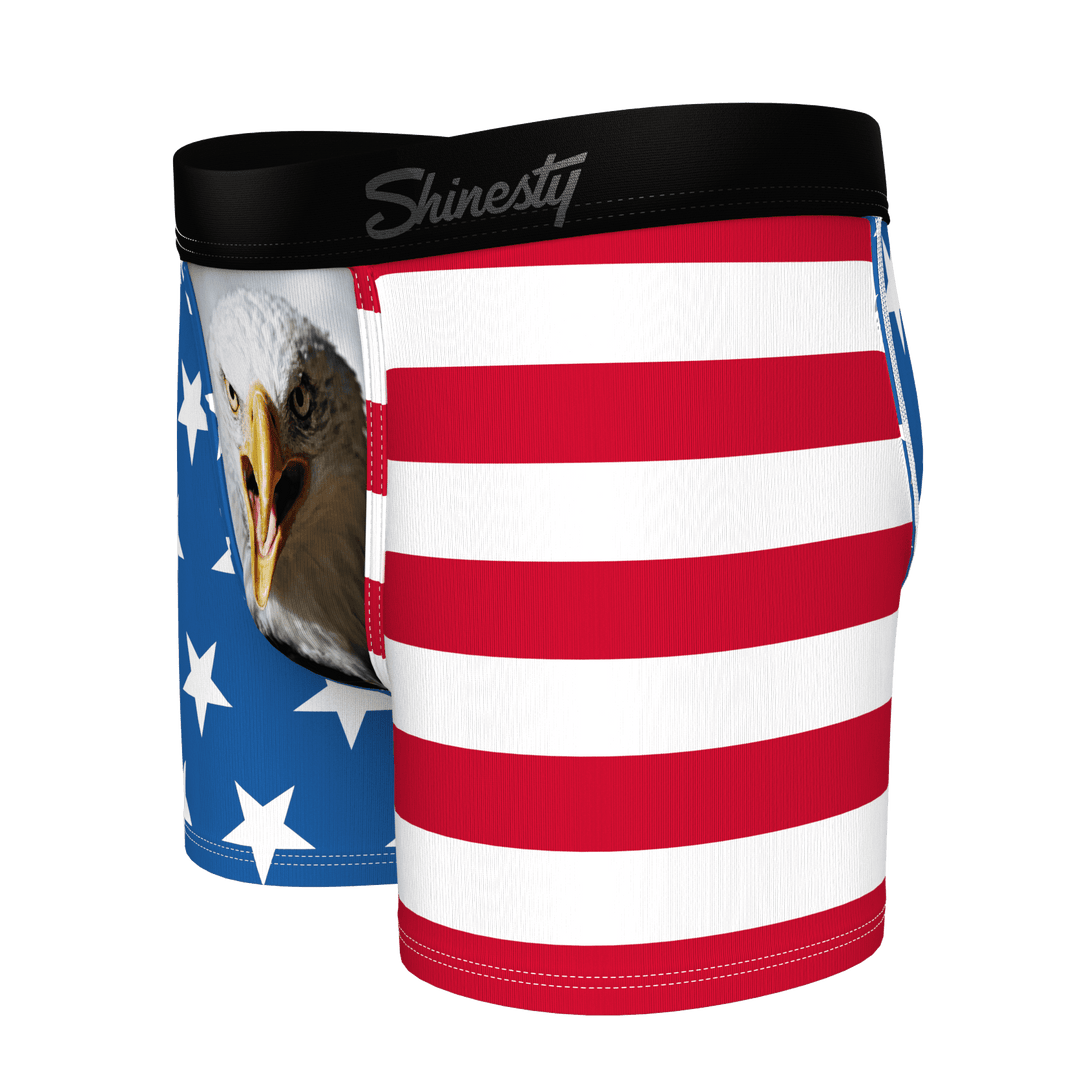 The Mascot | American Flag Boy's Boxer Briefs